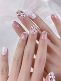 Blooms in the Woods — Wildflowers from a Forest Clearing | Handmade Press-On Nails image 3