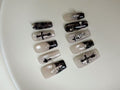 Dark Cross — Gothic Cross on Glass | Handmade Press-On Nails image 6