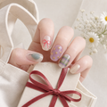 Pear, Bows & Plaid — A Toy-Box of Charms | Handmade Press-On Nails image 5