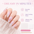 Prism Laser — Holographic Stiletto Glow | Handmade Press-On Nails image 6